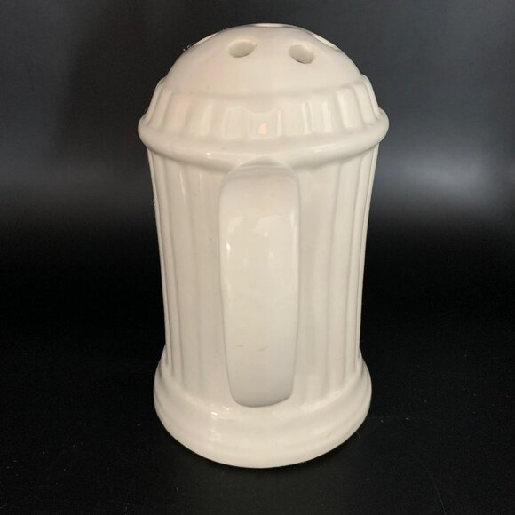 White Ceramic Parmesan Cheese Shaker - Picture 3 of 8
